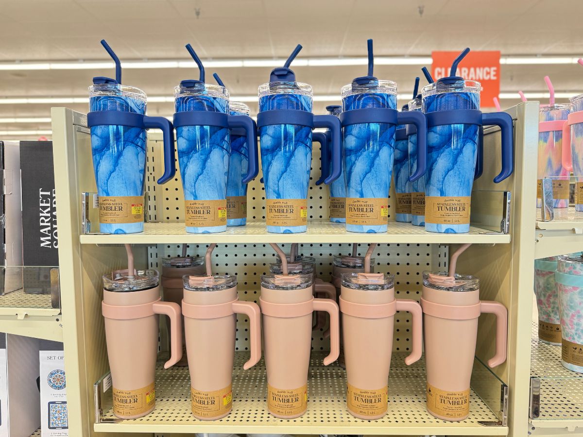 Stainless Steel 40oz Tumblers ONLY 12.99 at Hobby Lobby Tons of