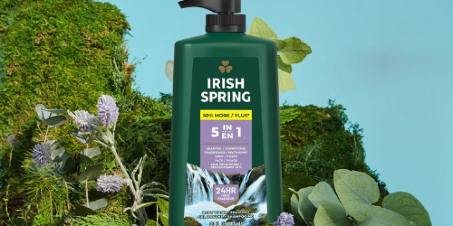 Irish Spring Body Wash 30oz Bottle Only $4.64 Shipped on Amazon