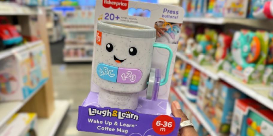 Fisher-Price Laugh & Learn Coffee Mug Only $7 on Target.com + More!