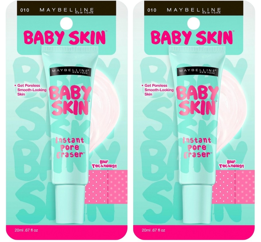 two tubes of pore minimizer 