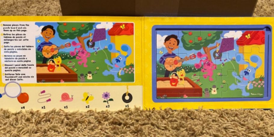 TWO Melissa & Doug Blue’s Clues Magnetic Puzzles Just $3.49 on Amazon (Reg. $10)