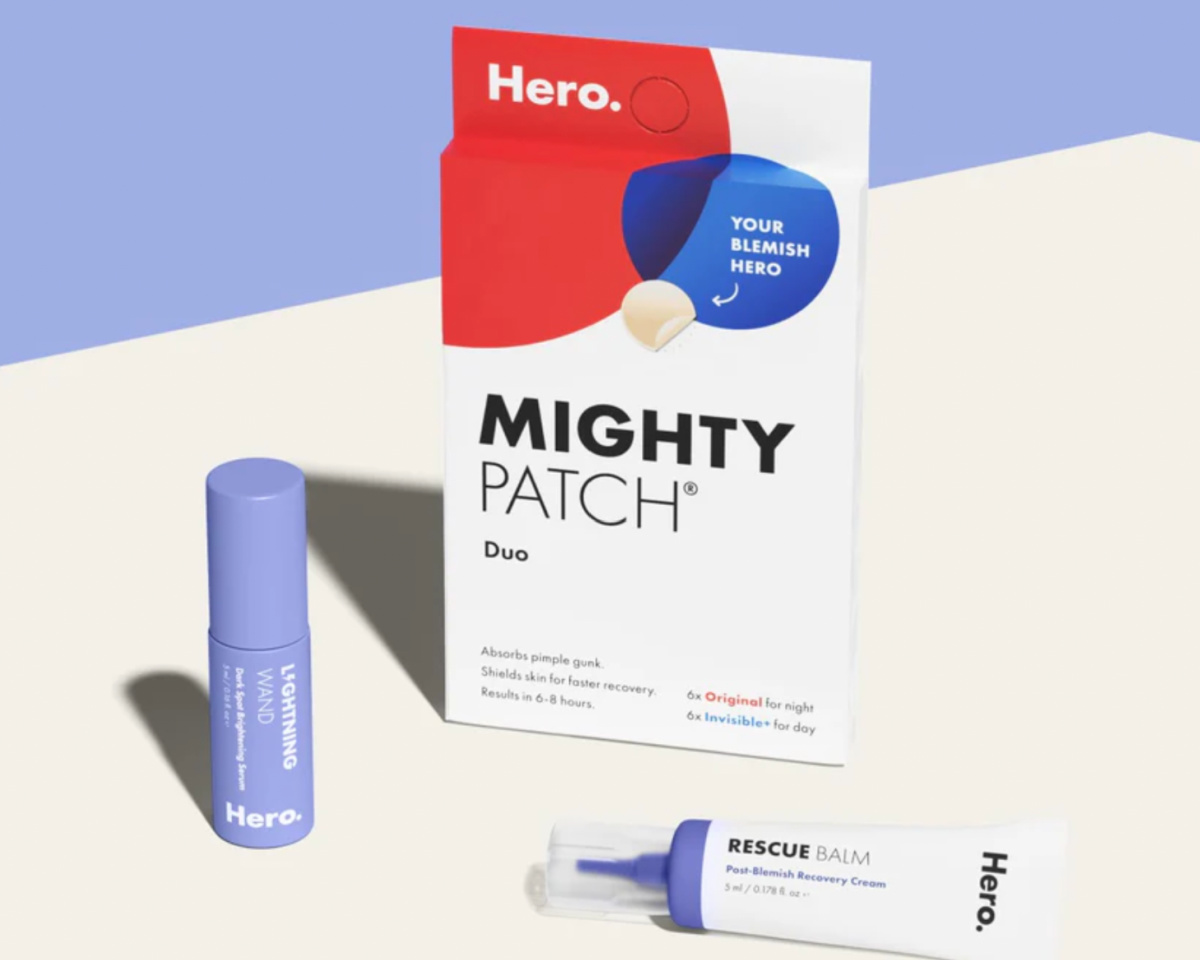 FREE Hero Cosmetics Bundle w/ Purchase – Includes Mighty Patch, Lightning Wand & Rescue Balm ($24 Value)