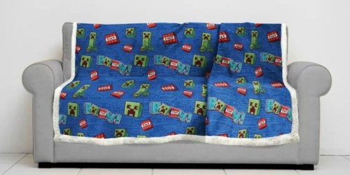 Sherpa Throw Blankets from $5.70 on Walmart.com | Schitt’s Creek, Minecraft, & More!