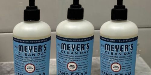 Mrs. Meyer’s Clean Day Hand Soap 3-Pack Only $8 Shipped After Amazon Credit