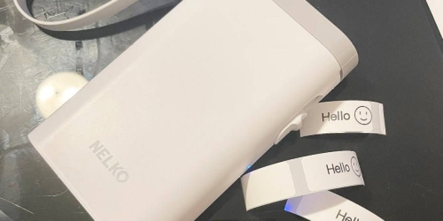 Bluetooth Label Maker ONLY $9.99 on Amazon (Reg. $25)