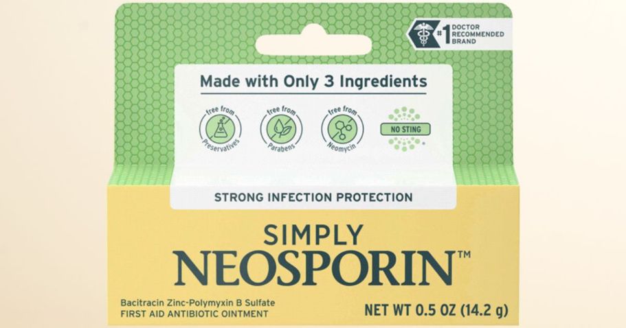 Neosporin Simply Antibiotic Ointment Only $3 Shipped on Amazon (Regularly $8)