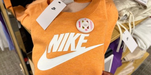 Up to 55% Off Nike Sale Clothing & Shoes | Kids Crewneck Sweatshirt JUST $26