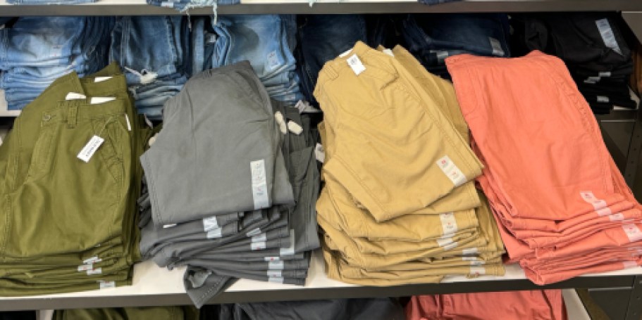 50% Off Old Navy Pants | Styles from $9.99 (Reg. $20)