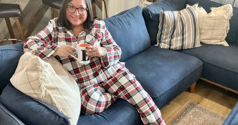 Over 50% Off Old Navy Matching Flannel Pajamas | Styles from $15!