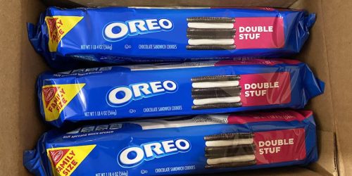 OREO Cookies Double Stuf Family Size 3-Pack Only $8.76 Shipped on Amazon