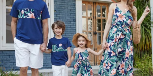 Matching Family Outfits from $4.75 (Order Now for Easter Delivery!)