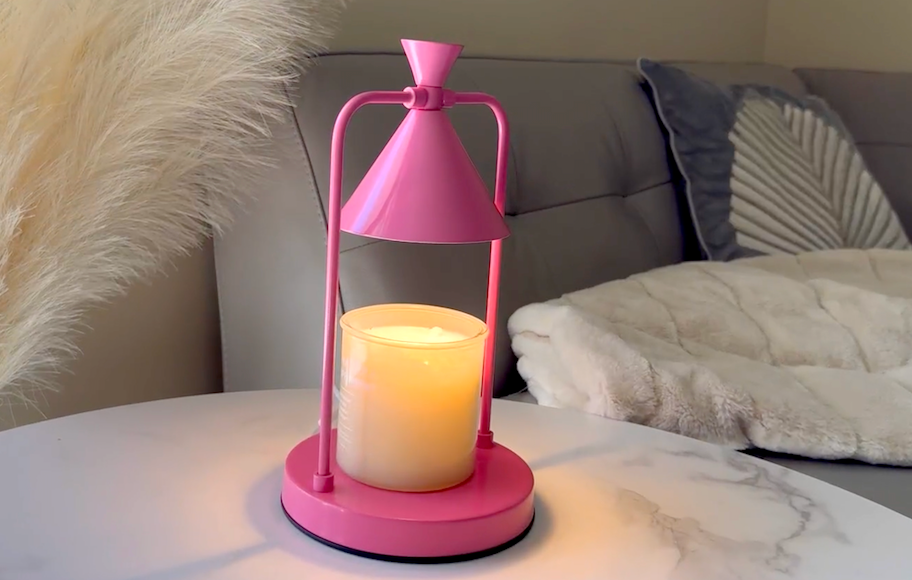 pink candle warmer lamp 