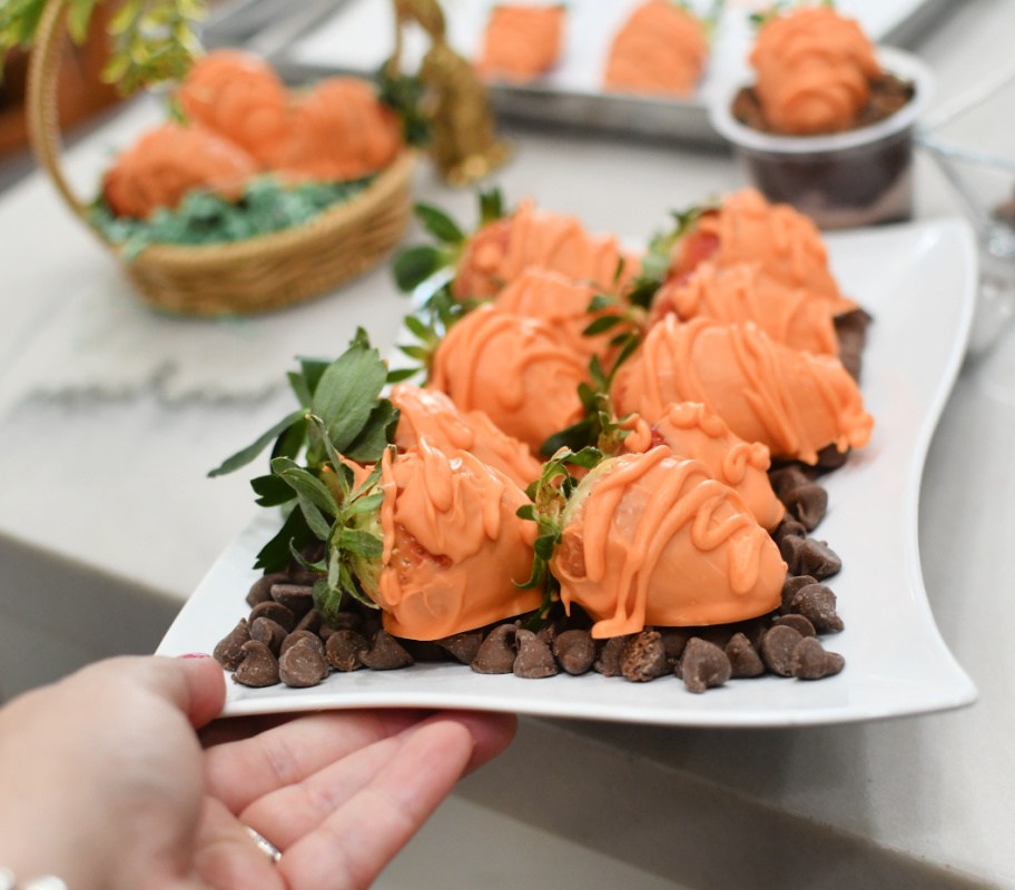 Make Easter Carrot Strawberries | The Cutest No-Bake Dessert!