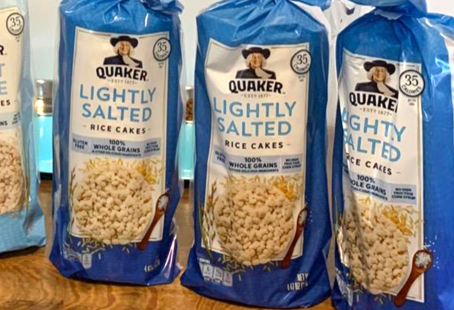 Quaker lightly salted rice cakes 