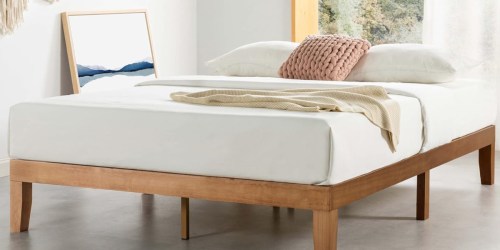 Platform Queen Bed Frame Just $165.99 Shipped on Amazon (Over 14K 5-Star Reviews!)