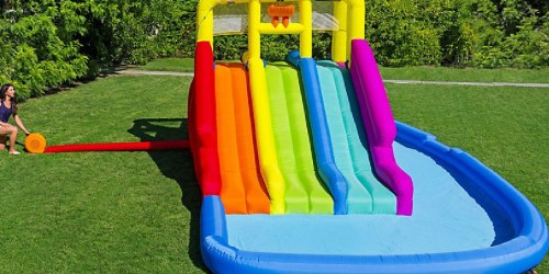 Sam’s Club Kids Inflatable Backyard Water Park w/ 3 Slides & Pool Only $299.98!