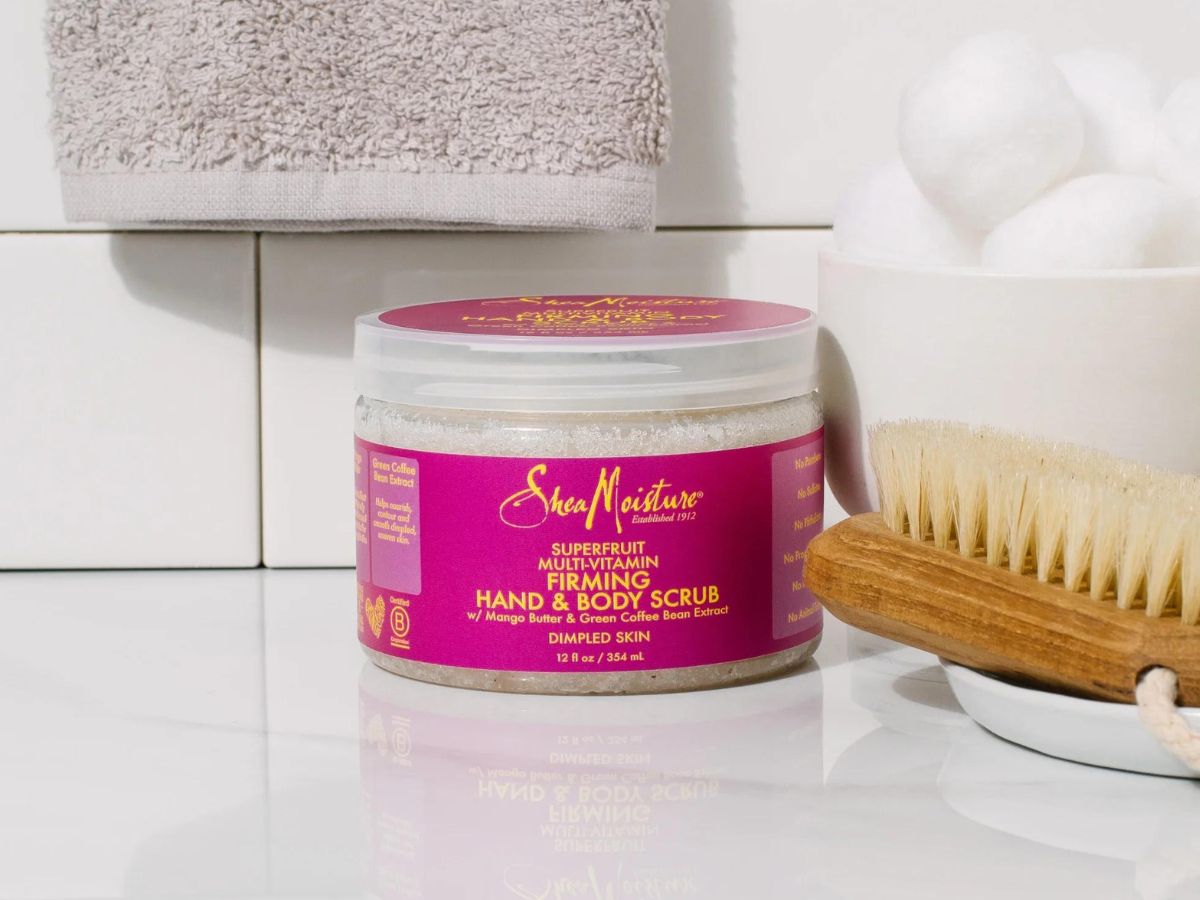 SheaMoisture Smoothing & Firming Body Scrubs from 26¢ on