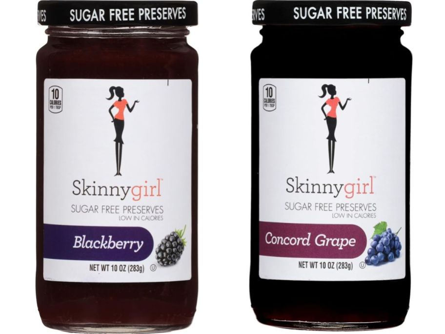 two jars of skinnygirl preserves