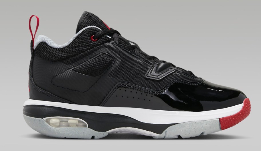 stock image of Jordan Stay Loyal 3 Big Kids Shoes in black