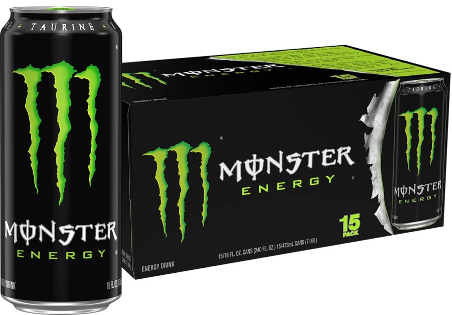 stock image of Monster Energy Drink 15 Pack