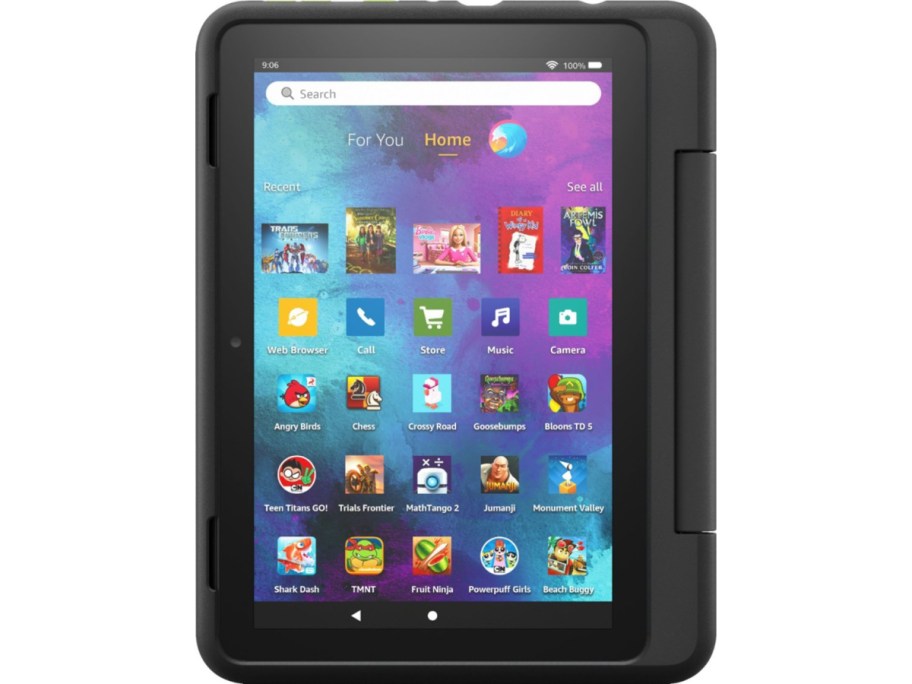 stock image of amazon tablet 