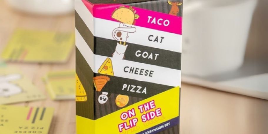 Taco Cat Goat Cheese Pizza on the Flip Side Card Game Only $7.40 on Amazon