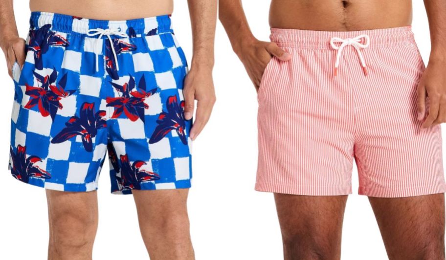 target mens pattern swim trunk