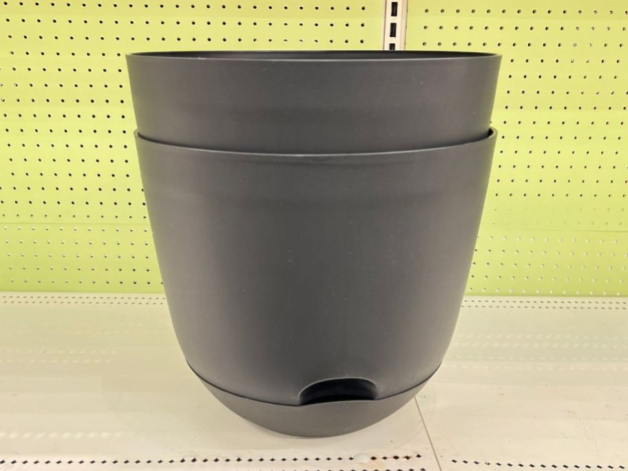 two 16" self watering planters at target