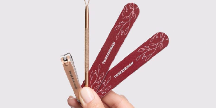 Tweezerman Vintage Rose Manicure Gift Set Only $5.99 + Free Shipping w/ Prime (Reg. $18)