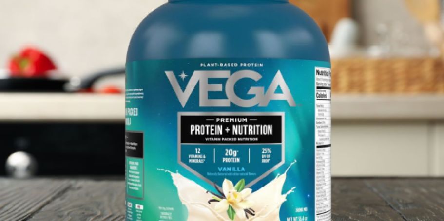 Vega Protein Powder 2.3lb Just $19 Shipped on Amazon (Regularly $58)
