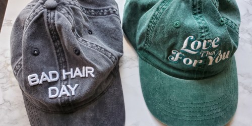 Cute Baseball Hats Just $4.99 on Walmart.com (Regularly $9)