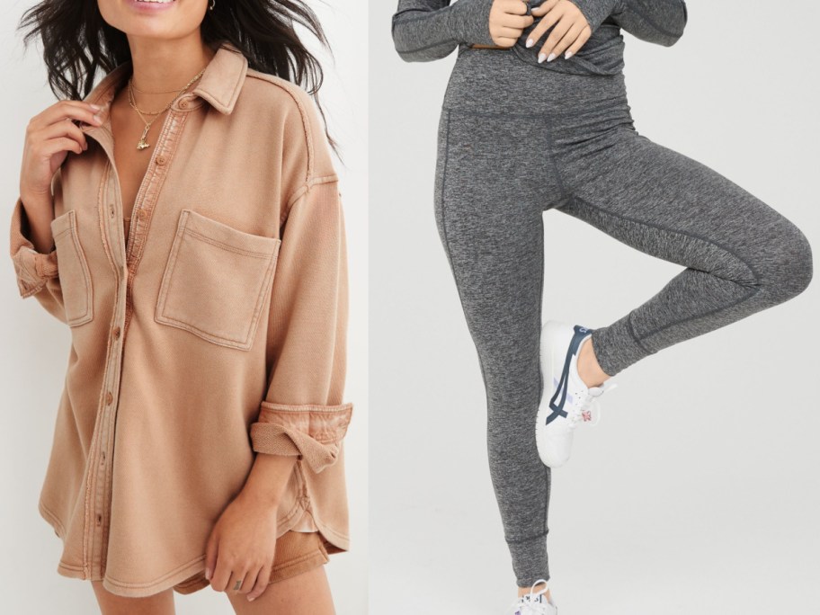https://hip2save.com/wp-content/uploads/2024/02/woman-wearing-popular-aerie-shirt-and-woman-wearing-aerie-leggings.jpg?w=912&resize=912%2C684&strip=all