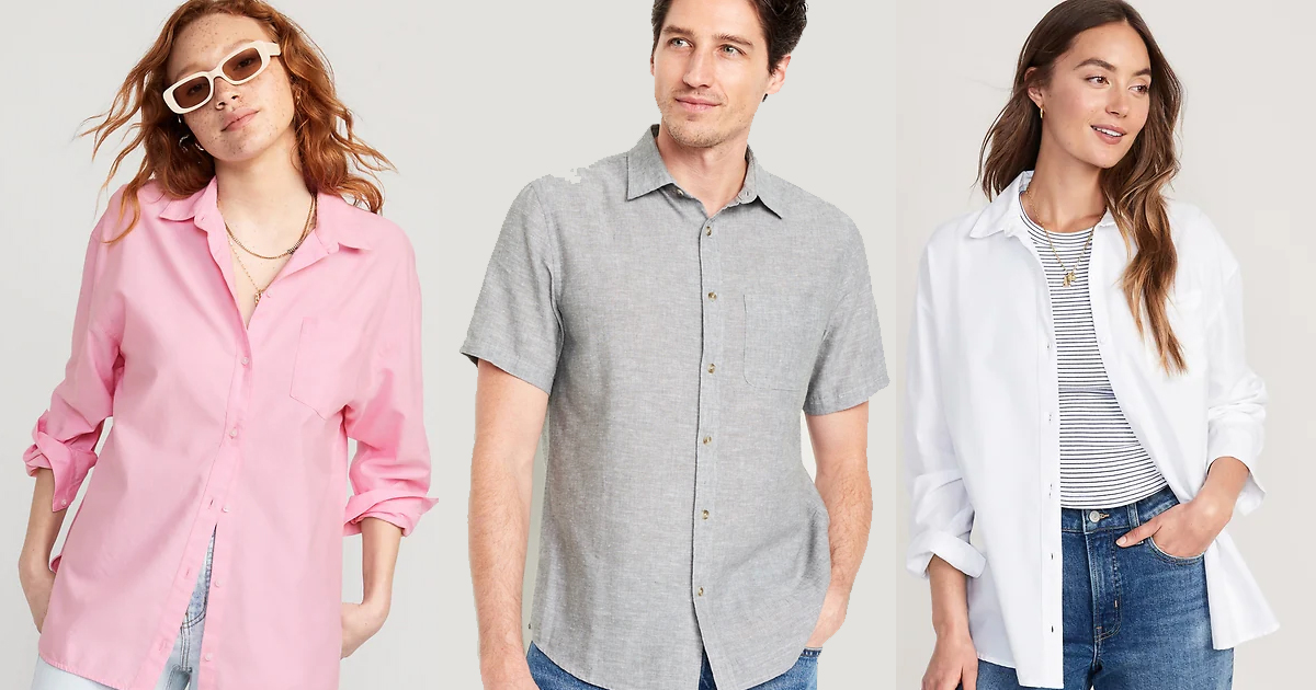 Old navy outlet shirts sale