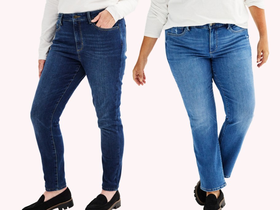 women wearing sonoma jeans from Kohls-3