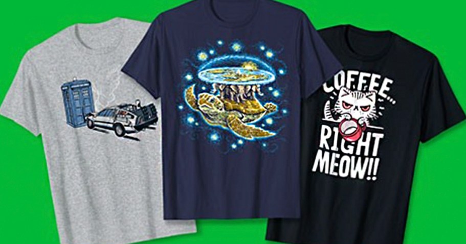 Grab 4 Woot Graphic Tees for ONLY $20 Shipped (Just $5 Each!)