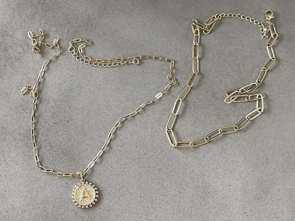 Yours Truly Initial Necklace