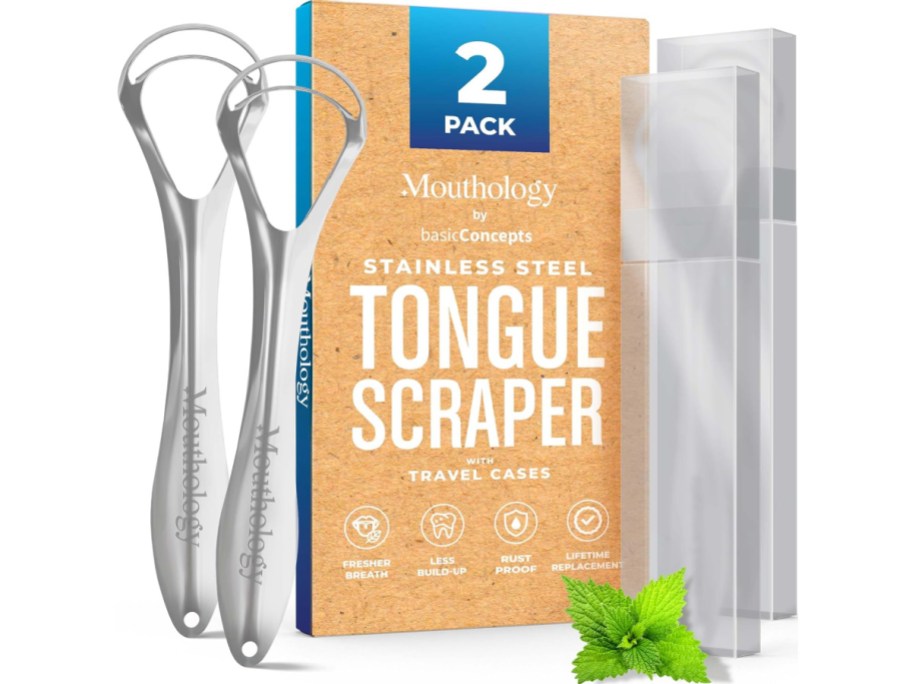 2 Pack tongue scrapers