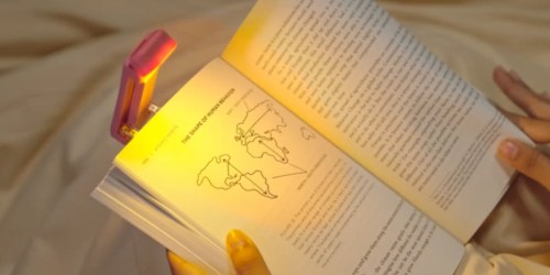 Rechargeable Clip-On Book Light Only $12 on Amazon | Thousands of 5-Star Reviews!