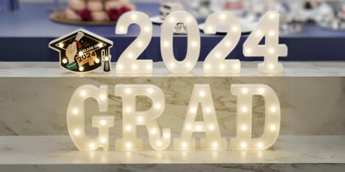 2024 Graduation Light Up Marquee Letters Just $23.79 on Amazon (Reg. $34)