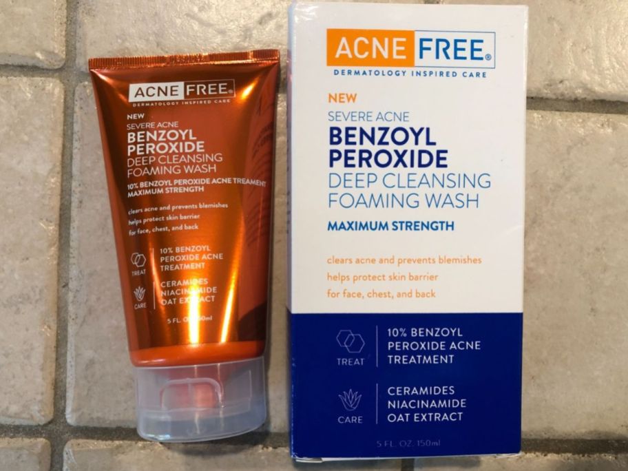 AcneFree Severe Acne 10% Benzoyl Peroxide Cleansing Wash