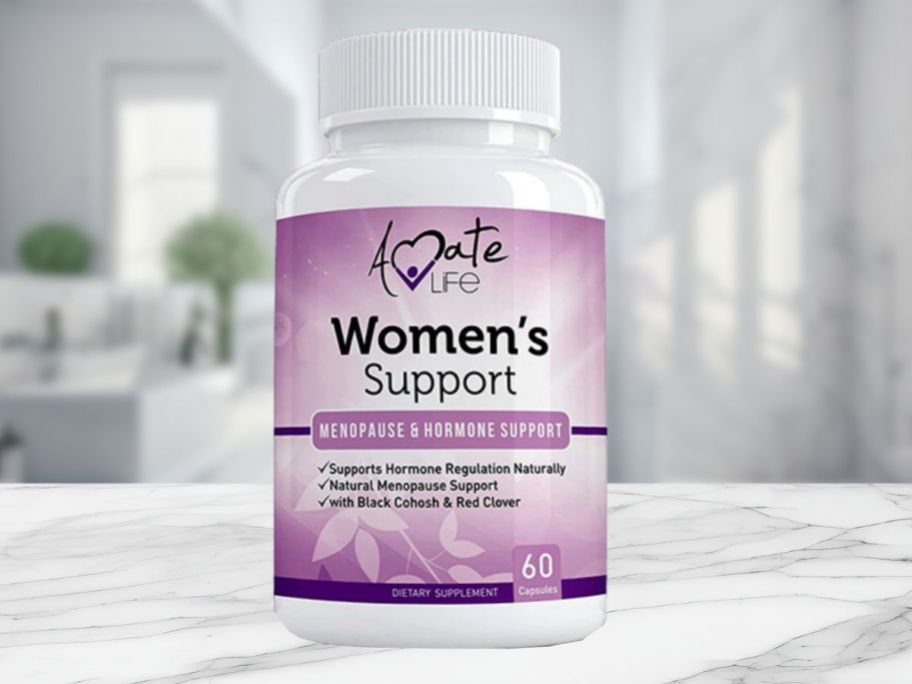 bottle of Amate life wo mens support