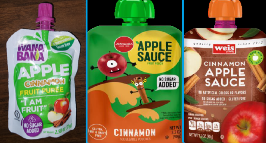 Applesauce products facing a recall in 2023 due to elevated lead levels