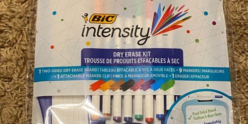BIC Intensity Dry Erase w/ Markers Only $5.70 Shipped on Amazon (Reg. $14)