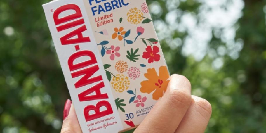 Band-Aid Flexible Fabric Bandages 30-Count Just $2.70 Shipped on Amazon