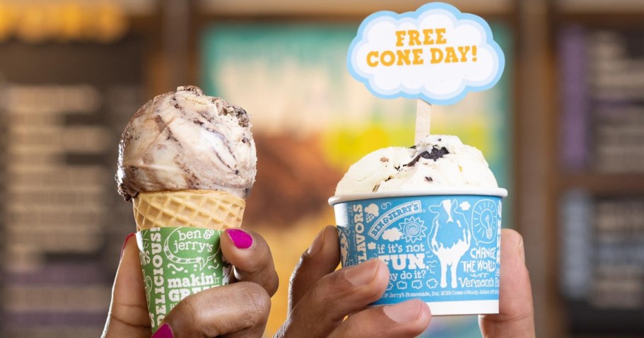 Ben & Jerry’s Free Cone Day is Tomorrow!