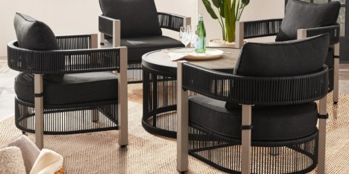 Walmart Patio Furniture Sale | $100 Off Trendy Wicker 5-Piece Set + More
