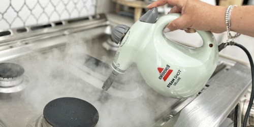Bissell SteamShot Handheld Steam Cleaner from $26 Shipped (Eliminates 99% of Bacteria Using Water!)