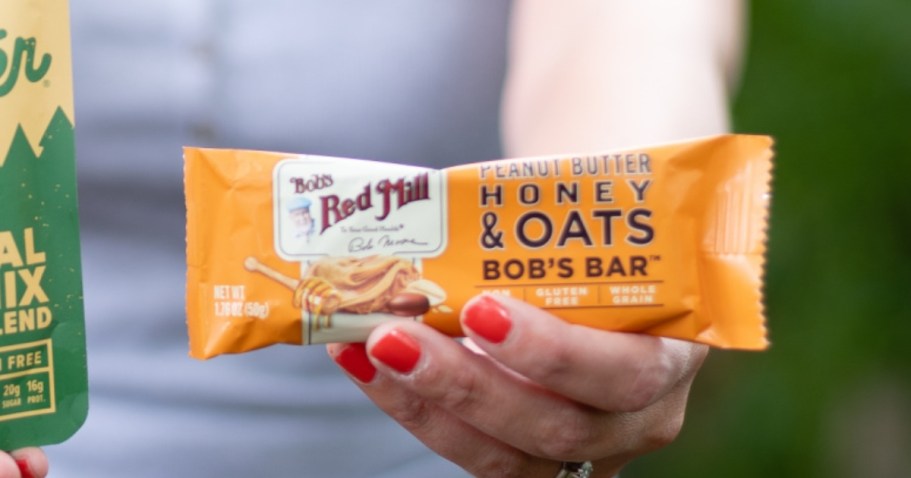 Bob’s Red Mill Peanut Butter & Honey Oats Bar 12-Pack Only $11.40 Shipped on Amazon
