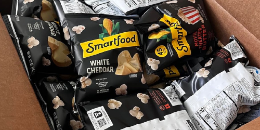 Smartfood Popcorn Variety 18-Pack Just $9 Shipped on Amazon