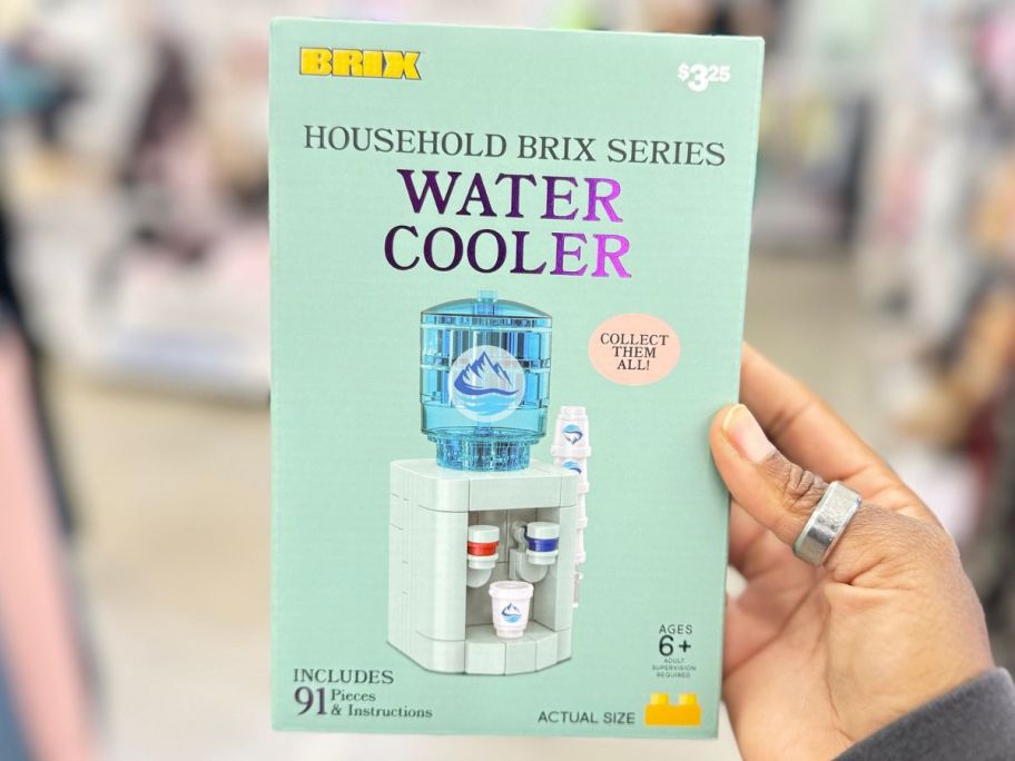 Household Appliances Brix Building Blocks Water Cooler Set